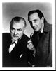 Sherlock Holmes photo print featuring Nigel Bruce and Basil Rathbone.