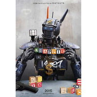 Chappie Movie Poster Print 27x40 showcasing a vibrant design of the beloved robot.