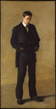 The Thinker: Portrait of Louis N. Kenton art print by Thomas Eakins, 8x10.
