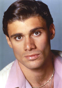 Close-up portrait photo print of actor Steven Bauer