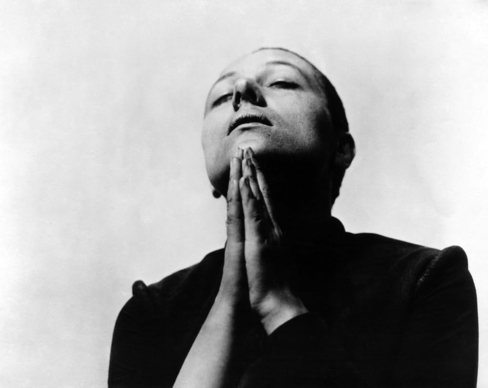 The Passion of Joan of Arc 1928 photo print featuring Maria Falconetti