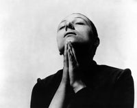 The Passion of Joan of Arc 1928 photo print featuring Maria Falconetti