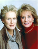 Barbara Walters Posed in Red Sweater Photo Print