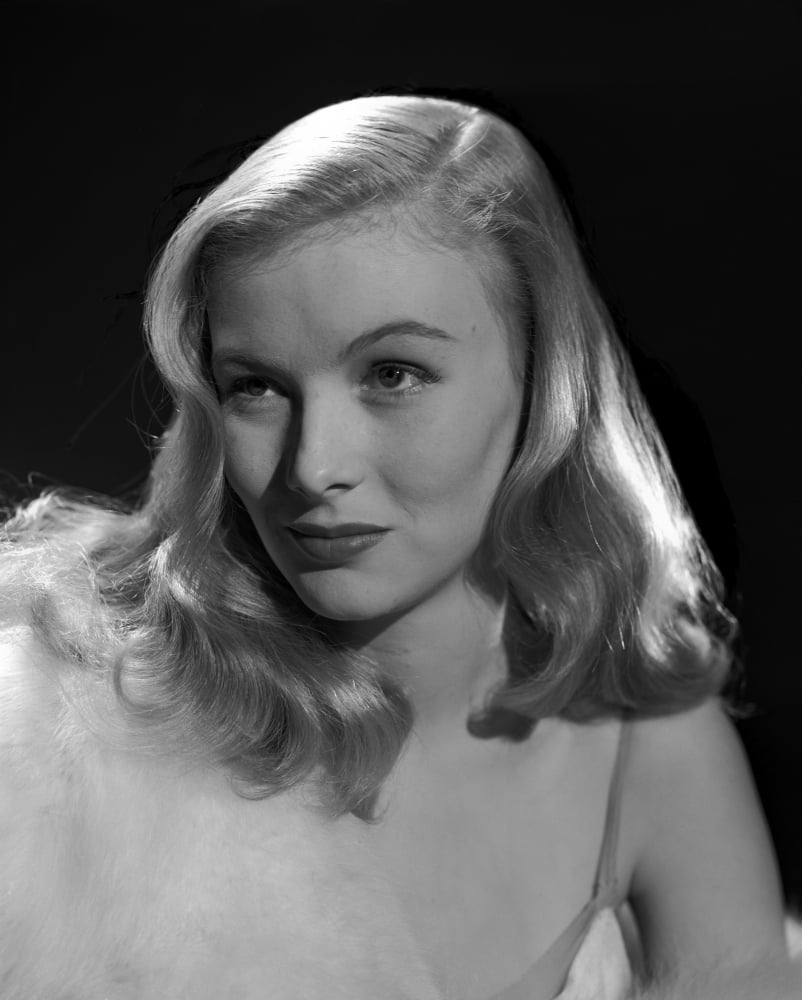 Veronica Lake classic photo print, showcasing the iconic actress in a vintage style.