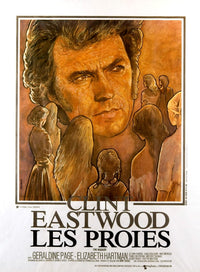 The Beguiled movie poster featuring Clint Eastwood, 1971 film