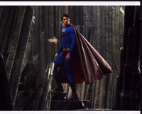 Brandon Routh On Set of Superman Returns Photo Print
