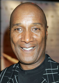 Paul Mooney poster print at Wendy Williams CD release party, June 22, 2005.