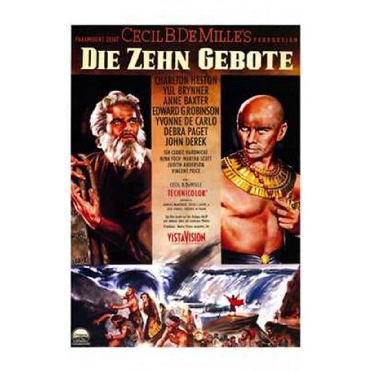 The Ten Commandments Movie Poster 11x17 print