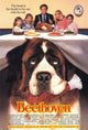 Beethoven Movie Poster 11x17 showcasing the lovable St. Bernard from the classic family comedy.
