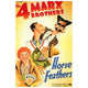 Horse Feathers Movie Poster Print - classic comedy film art