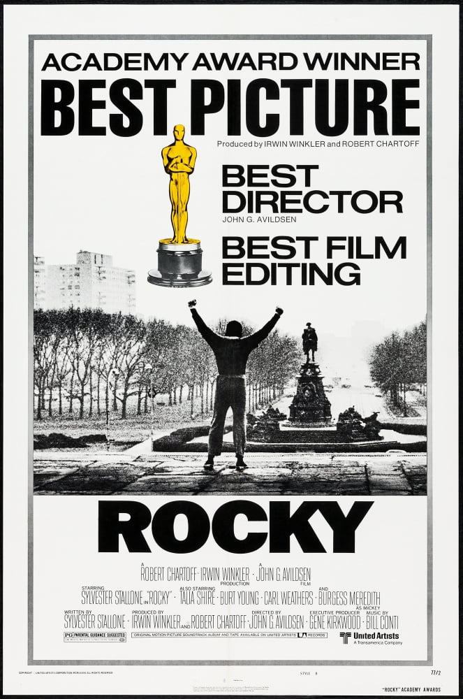 Rocky Movie Masterprint Poster Print featuring Sylvester Stallone