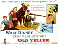 Old Yeller Movie Masterprint Poster featuring Kevin Corcoran and cast