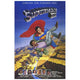 Superman 3 Movie Poster Print featuring the iconic superhero in action.