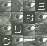 Cube Movie Poster 17x11 print showcasing suspenseful film art.