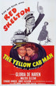 The Yellow Cab Man movie poster featuring Red Skelton and Gloria Dehaven, 1950 film art.