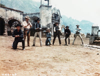 Magnificent Seven Cowboys Gunfight Movie Scene Photo Print