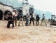 Magnificent Seven Cowboys Gunfight Movie Scene Photo Print