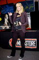 Ashlee Simpson 'I Am Me' CD signing poster print featuring David Longendyke's photography.