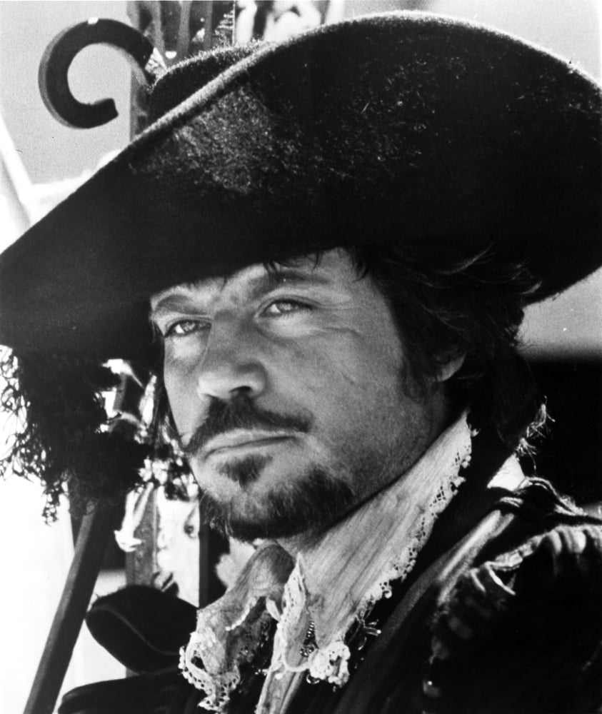 Photo print of Oliver Reed in The Three Musketeers, classic cinema artwork.