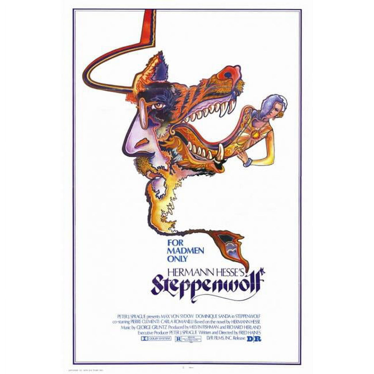 Steppenwolf Movie Poster Print - 27x40, vibrant cinema artwork.