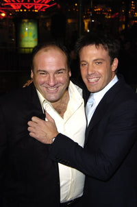 James Gandolfini and Ben Affleck at Surviving Christmas Premiere Photo Print