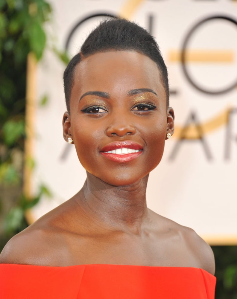 Lupita Nyong'o at the 71st Golden Globe Awards Photo Print