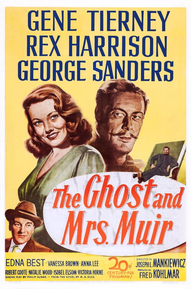 The Ghost And Mrs. Muir Movie Masterprint Poster - 11x17