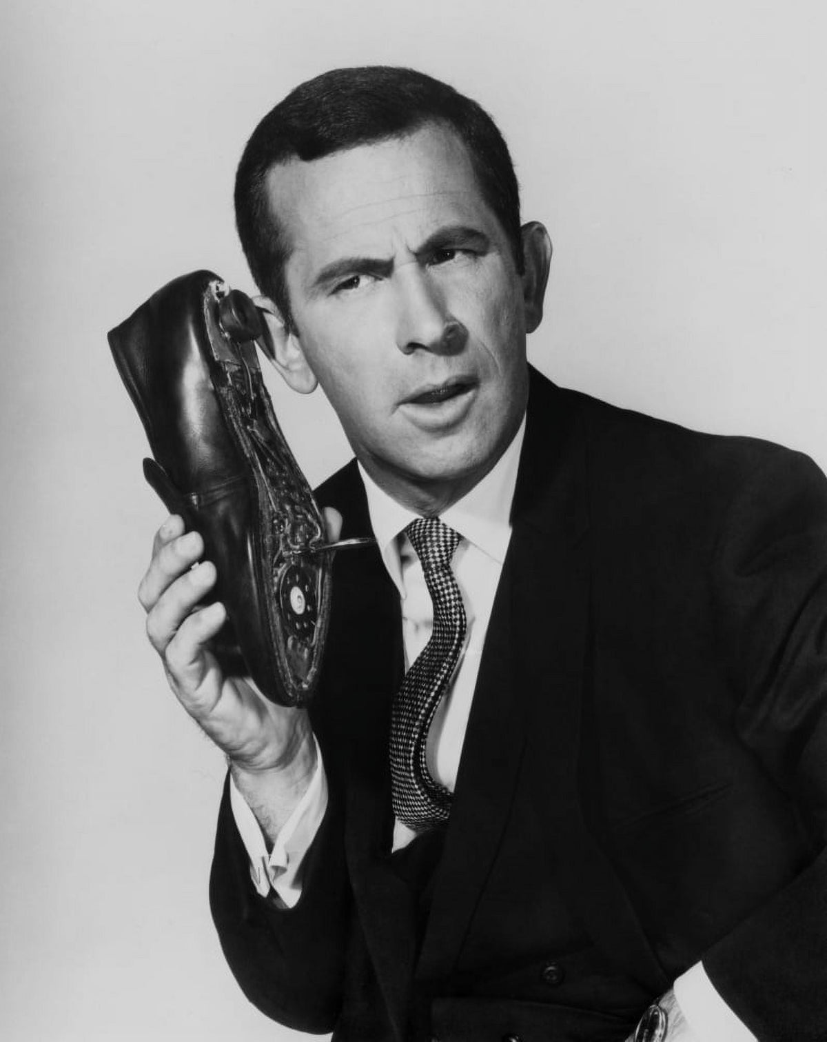 Don Adams as Maxwell Smart photo print from Get Smart series.