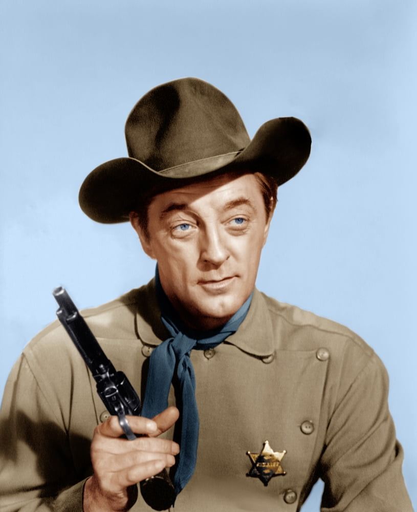 El Dorado Robert Mitchum vintage photo print