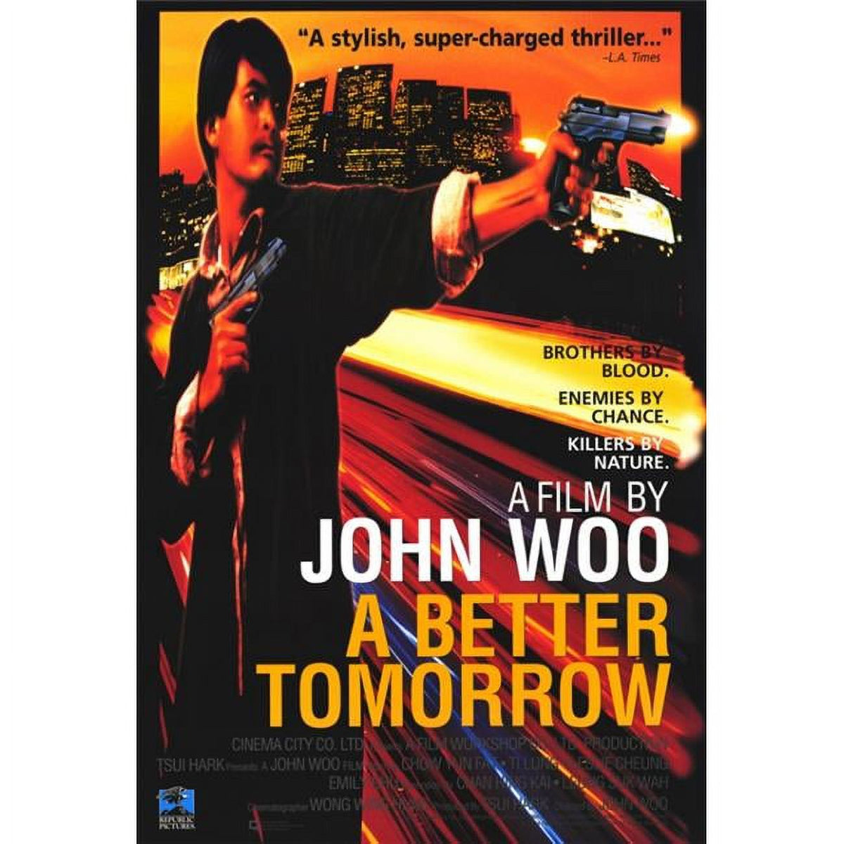 A Better Tomorrow Movie Poster Print in 27x40 size.