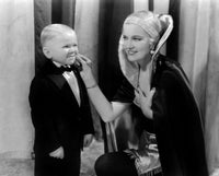 Freaks 1932 movie photo print featuring Harry Earles and Olga Baclanova