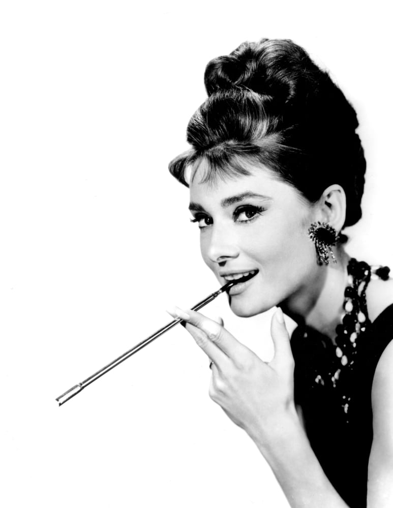 Breakfast at Tiffany's Audrey Hepburn photo print - classic cinema art.