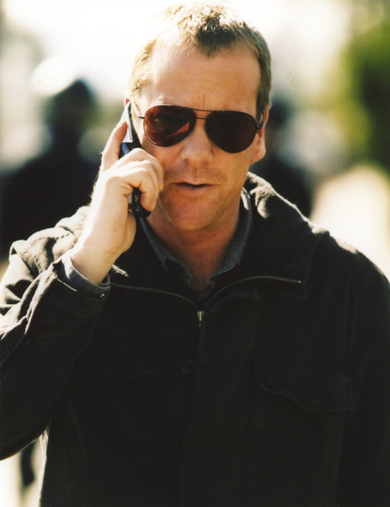 Kiefer Sutherland portrait photo print in multiple sizes.
