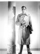 Humphrey Bogart trench coat photo print