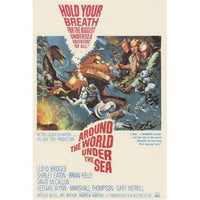 Around the World Under the Sea Movie Poster 11x17 print