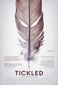 Tickled movie poster print in 11x17 size showcasing vibrant artwork.