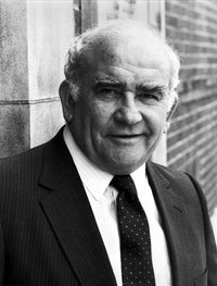 Ed Asner iconic photo print, available in multiple sizes.