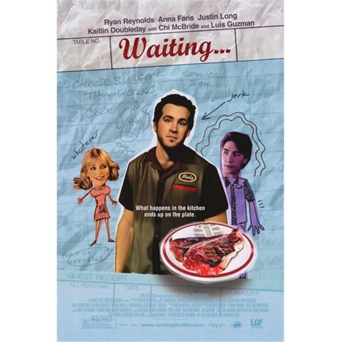 Waiting... movie poster print 11x17 inches