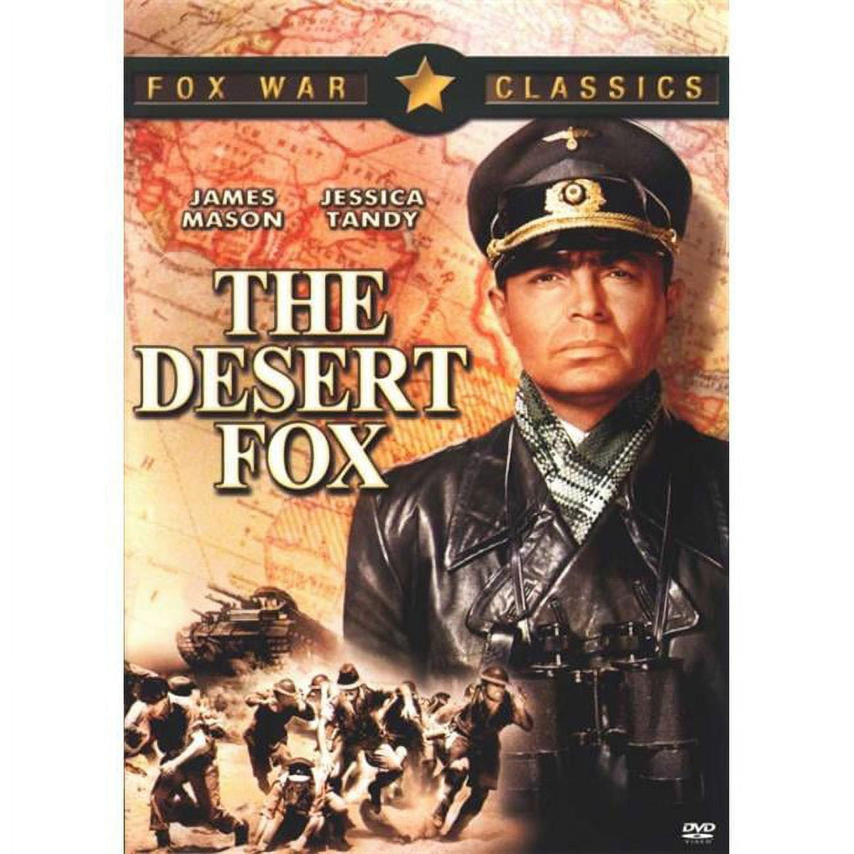 The Desert Fox movie poster print in 27x40 inches.