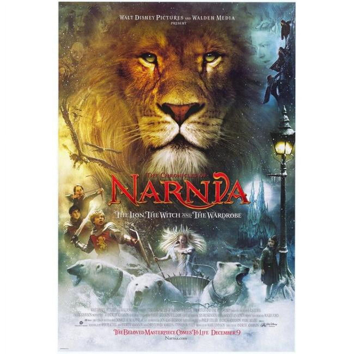 Chronicles of Narnia The Lion, the Witch and the Wardrobe movie poster print