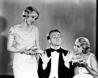 Blonde Crazy movie poster print featuring James Cagney and Joan Blondell from 1931.