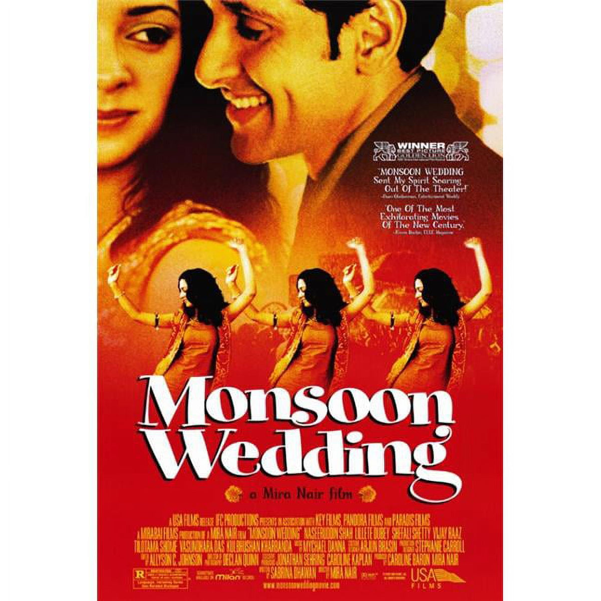 Monsoon Wedding Movie Poster Print 27x40