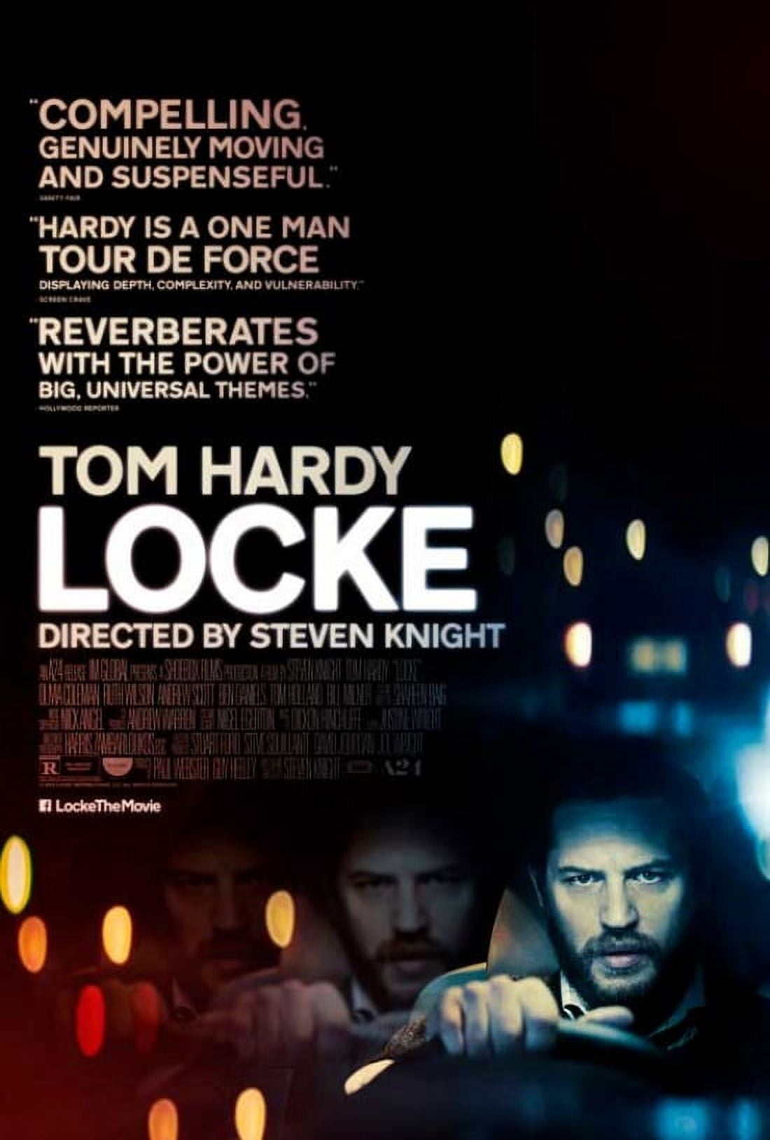 Locke movie poster 11x17 print showcasing dramatic film imagery.