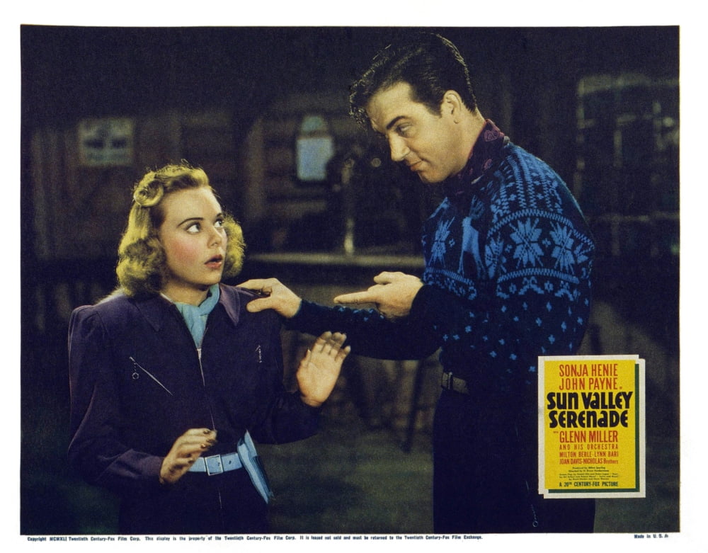 Sun Valley Serenade Still Poster Print in multiple sizes.