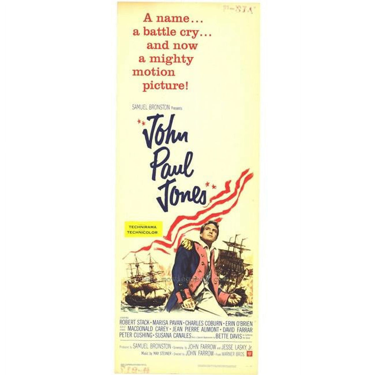 John Paul Jones Movie Poster Print - 27 x 40 inches