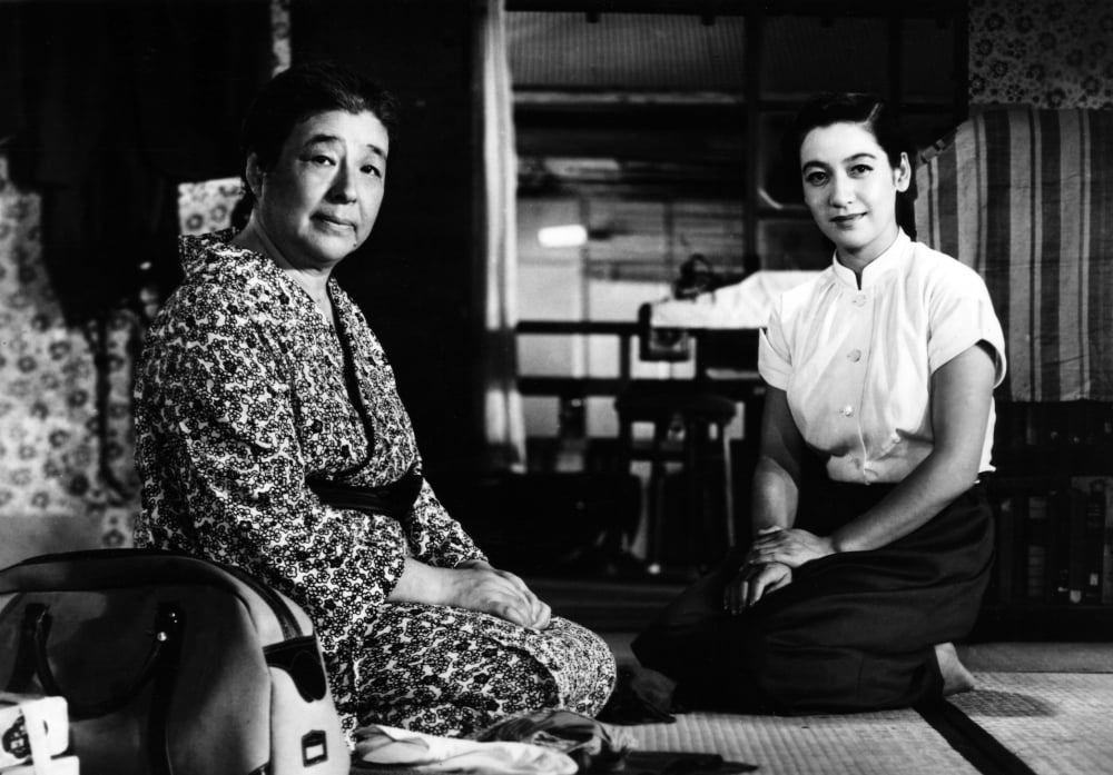 Tokyo Story Photo Print showcasing cinematic elegance in various sizes.