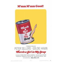 There's a Girl in My Soup Movie Poster Print 27x40