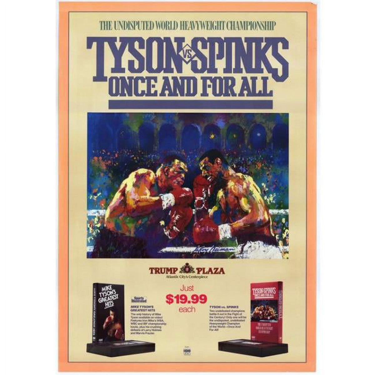 Mike Tyson Once and For All Movie Poster Print 27x40
