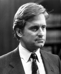 Michael Douglas film still photo print showcasing cinematic history.