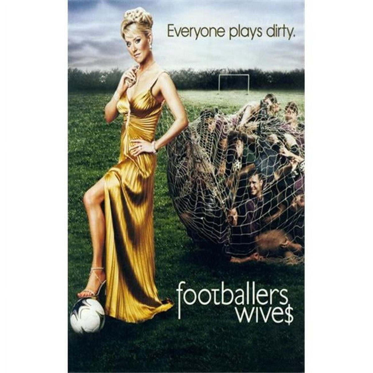Footballers' Wives Movie Poster - 11x17 print for sports fans.